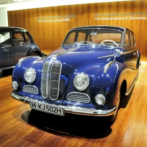 BMW 502 from 1954, BMW Museum, Munich
