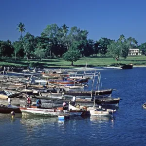 Boat harbor, Kigamboni peninsula