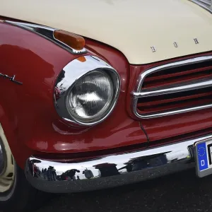 Borgward Isabella at classic car meeting in Busum Borgward Isabella at classic car meeting in Busum