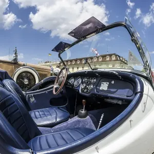 British Roadster Triumph TR4, built after 1961