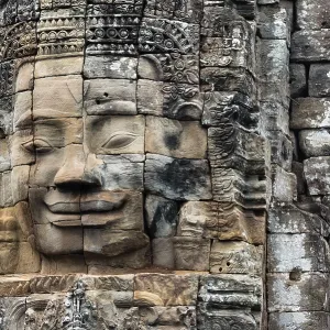 Buddha faces, Bayon Temple, Angkor Wat Buddha faces, Bayon Temple, Angkor Wat