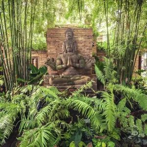Buddha figure, Terracotta Garden