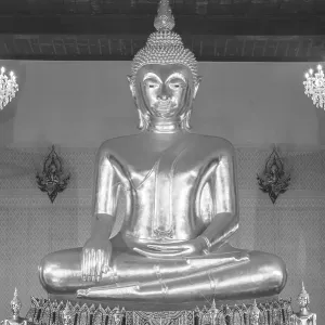 Buddha statue with Bhumispara mudra Buddha statue with Bhumispara mudra