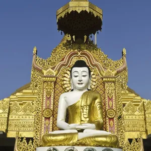 Buddha statue, global vipassana pagoda