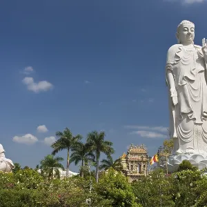 Buddha statue, Vinh Trang Pagoda Buddha statue, Vinh Trang Pagoda