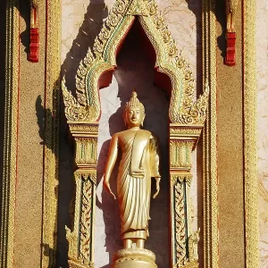 Buddha statue at Wat Chalong, Phuket Buddha statue at Wat Chalong, Phuket