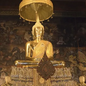 Buddha statue, Wat Po Temple, Bangkok Buddha statue, Wat Po Temple, Bangkok