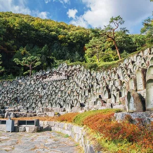 Buddha statue in Wawoo Temple, Korea
