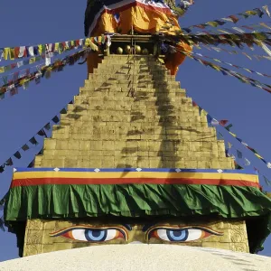 Buddhist stupa of Bodhnath (Boudha) Buddhist stupa of Bodhnath (Boudha)