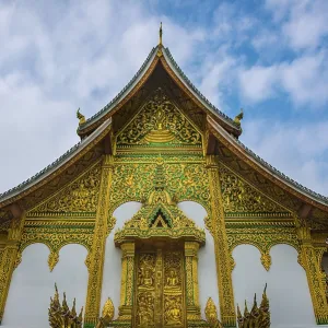 Buddhist temple Haw Pha Bang at the Royal Palace Buddhist temple Haw Pha Bang at the Royal Palace
