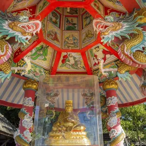 Buddhist temple at Maenam Beach Buddhist temple at Maenam Beach