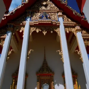Buddhist temple, Phuket, Thailand Buddhist temple, Phuket, Thailand