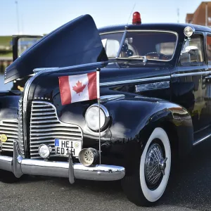 Buick Eigth Sedan 1938, at a classic car meeting in Buesum Buick Eigth Sedan 1938, at a classic car meeting in Buesum