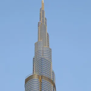 Detail of the Burj Khalifa, Dubai