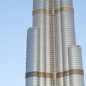 Detail of the Burj Khalifa, Dubai