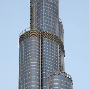 Detail of Burj Khalifa, Dubai, United Arab Emirates