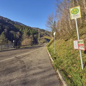 Bus stop Pfaffmuhle, landscape photography Bus stop Pfaffmuhle, landscape photography