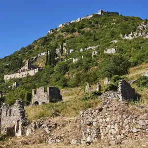 Byzantine castle from the 13th century AD Byzantine castle from the 13th century AD