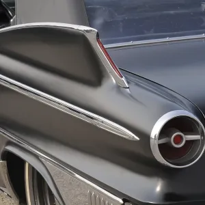 Cadillac Newport 4 DR Sed 1961, detail backlight