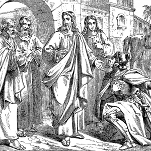 The Captain at Capernaum, Gospel of Matthew Print The Captain at Capernaum, Gospel of Matthew Print