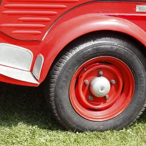 Vintage Car Tyres Print, Germany Vintage Car Tyres Print, Germany
