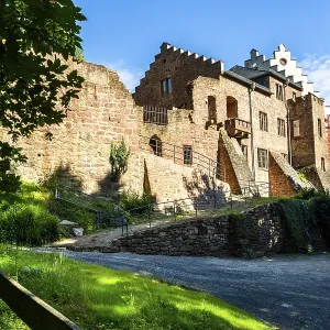 Castle Mildenburg, historical city of Miltenberg