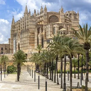 Cathedral Church Catedral de Palma de Majorca La Seu in Palma de Majorca