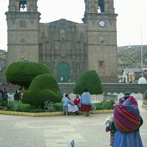 Cathedral, Placa de Armas, Puno