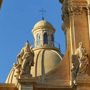 Cathedral, Soft evening light, Dome Cathedral, Soft evening light, Dome