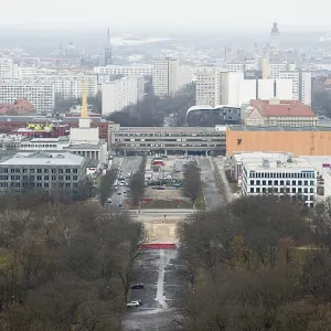 Central city view with buildings