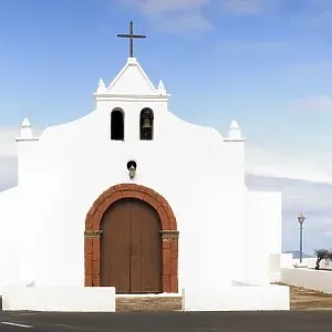 Chapel in Tiagua, Lanzarote, Canary Islands