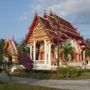 Characteristic Buddhist temple Characteristic Buddhist temple