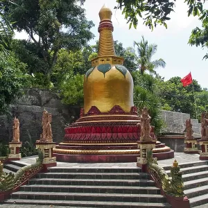 Chedi at the Buddhist monastery Brahma Vihara Ashrama Chedi at the Buddhist monastery Brahma Vihara Ashrama