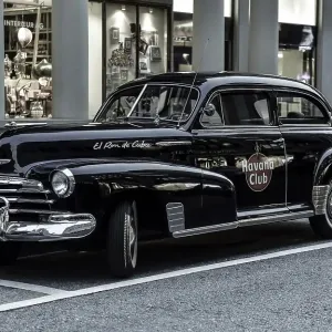 Chevrolet Fleetmaster, parked in a street Chevrolet Fleetmaster, parked in a street