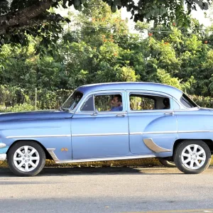 Chevrolet, vintage car from the 50s Chevrolet, vintage car from the 50s