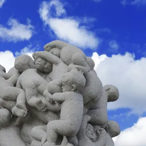 Children figures, Vigelandpark in Frognerpark