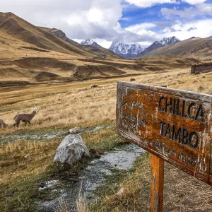 Chillca Tambo Hut Print, Ausangate Trek, Peru