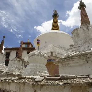 Choerten, Lamayuru Monastery or Lamayuru Gompa