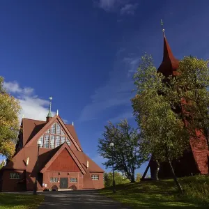 Church, Kiruna, Lapland, Sweden Print