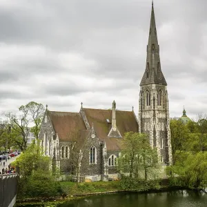 Church of St. Alban, Copenhagen, Denmark