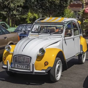 Citroen 2cv6 special 1971 on Classic cars event in Pomorie Citroen 2cv6 special 1971 on Classic cars event in Pomorie