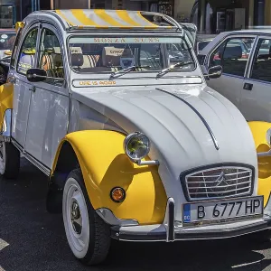 Citroen 2cv6 special 1971 on Classic cars event in Pomorie