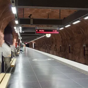 City Hall Underground Station, Stockholm