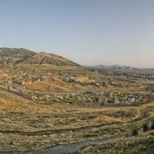 The city of Sudak, Republic of Crimea, Russia - Print