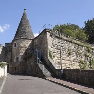 City walls in Beaune City walls in Beaune
