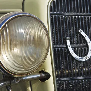 Detail of a classic car Detail of a classic car