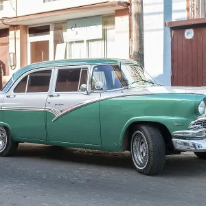 US classic car, car, Trinidad, Cuba