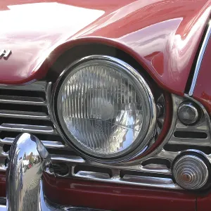 Classic car cockpit Classic car cockpit