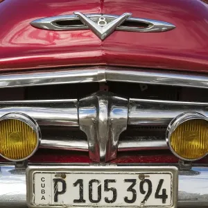US classic cars from the 1950s can be rented for tourist city tours