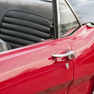 Detail of classic retro vintage car closeup Detail of classic retro vintage car closeup